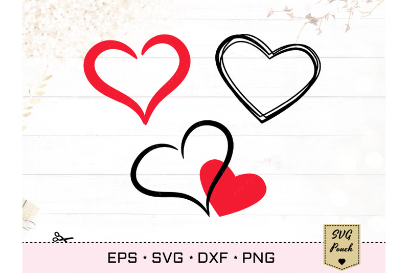 Hearts SVG By SVGPouch | TheHungryJPEG