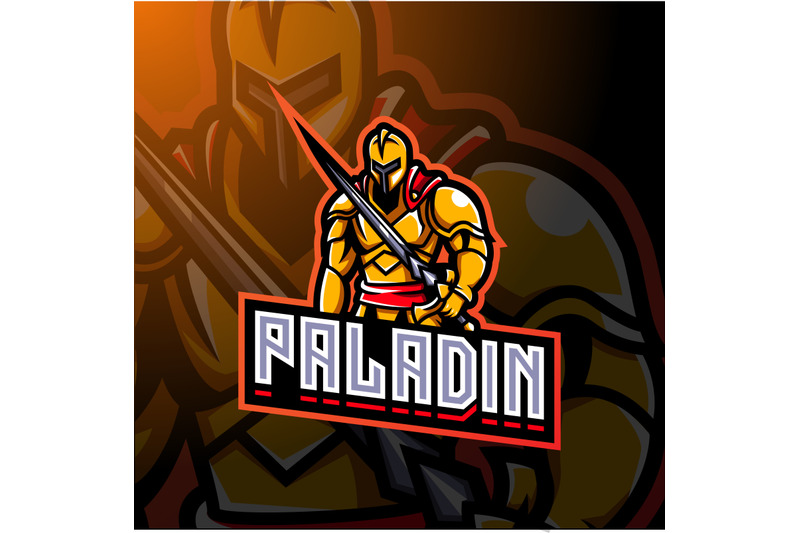 Paladin Esport Mascot Logo Design By Visink 