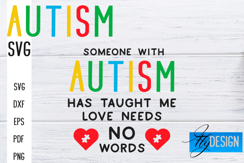 Autism SVG | Autism Quotes SVG | Autism Awareness By Fly Design ...