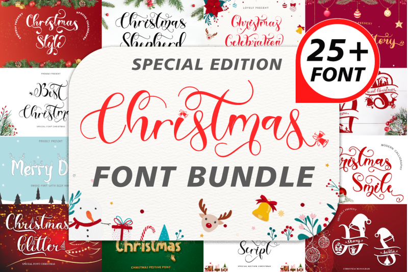 Special Edition Christmas Bundle By Yoga Letter | TheHungryJPEG