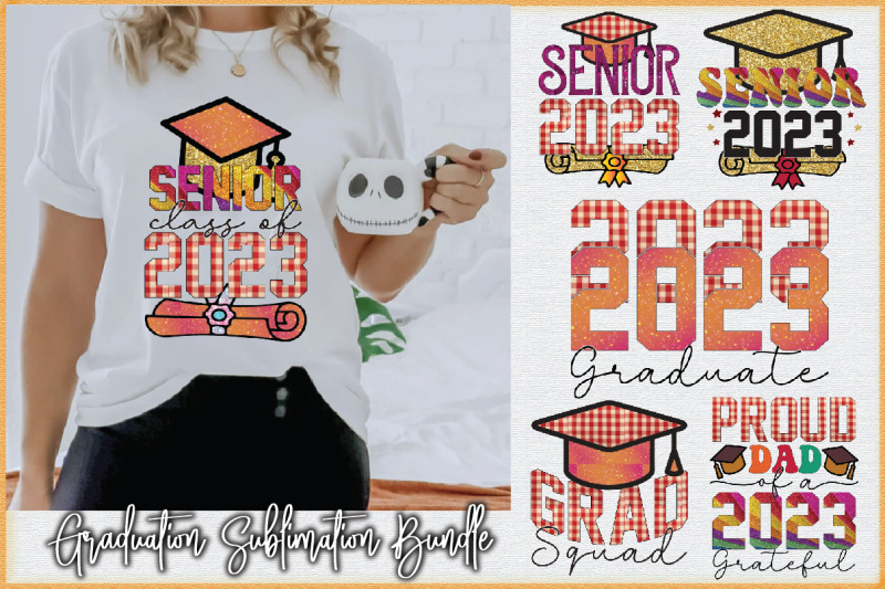 Graduation Sublimation Bundle By Jasim | TheHungryJPEG