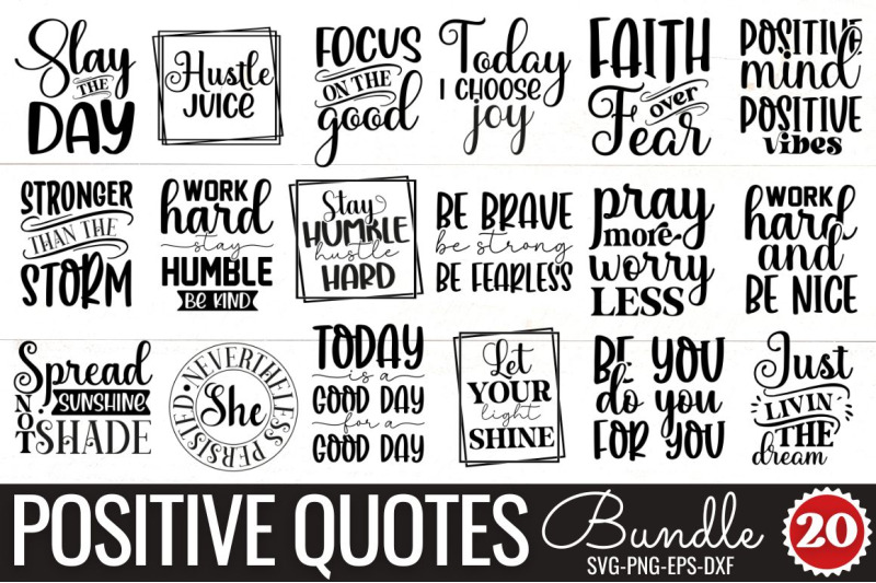 Inspirational SVG Bundle By DESIGNS DARK | TheHungryJPEG