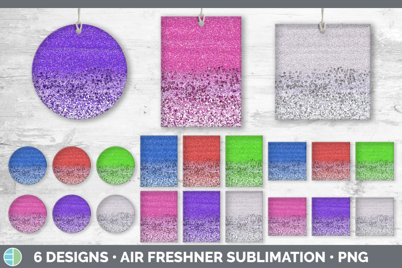 Confetti Air Freshener | Sublimation Designs Bundle By Enliven Designs ...