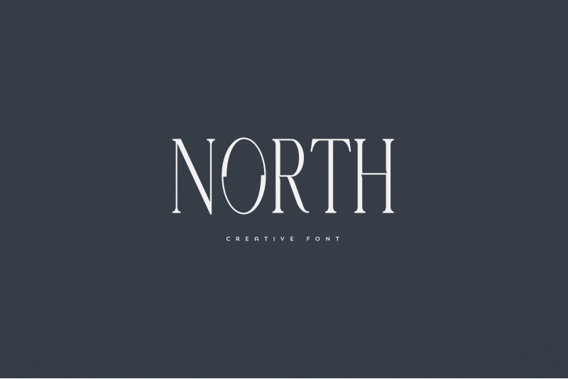 North creative font By VPcreativeshop | TheHungryJPEG