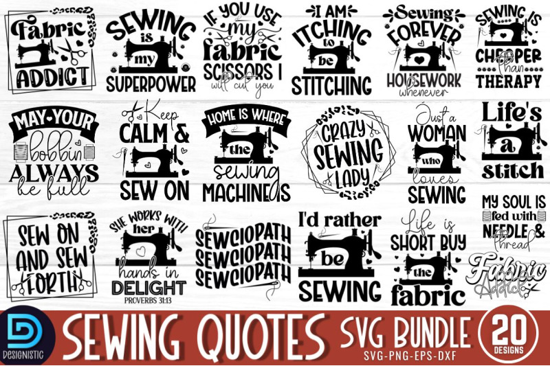 Sewing SVG Bundle By DESIGNS DARK | TheHungryJPEG