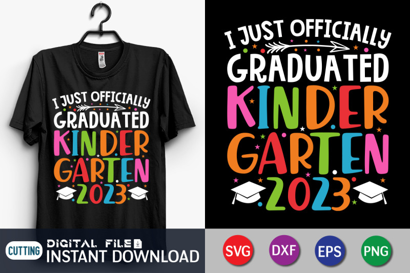 I Just Graduated Kindergarten 2023 SVG By FunnySVGCrafts | TheHungryJPEG