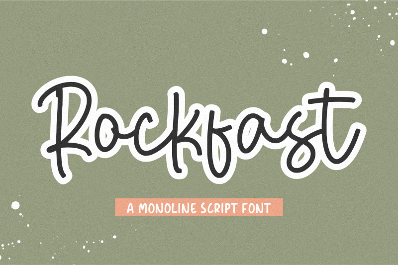 Rockfast Font By Balpirick Studio | TheHungryJPEG