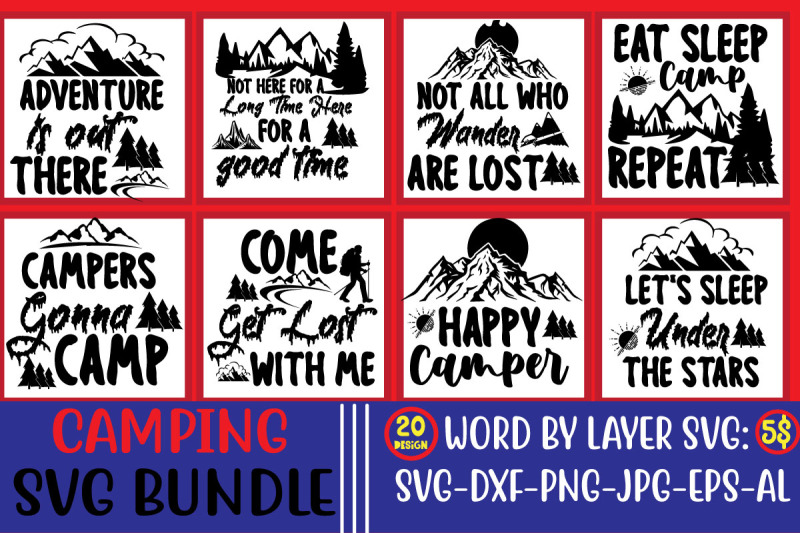 Camping SVG Bundle,camping tshirt, camping tee shirts, family camping ...