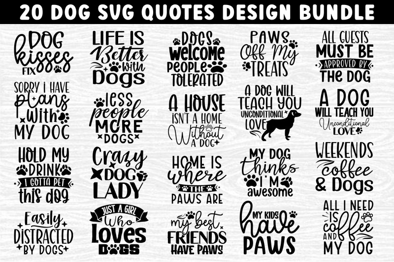 Dog SVG Bundle By Bundlestshirt | TheHungryJPEG