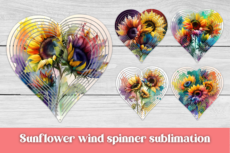 Sunflower Wind Spinner Wind Spinner Sublimation By Svetana Studio Sunflower Wind Spinner Wind Spinner Sublimation By Svetana Studio