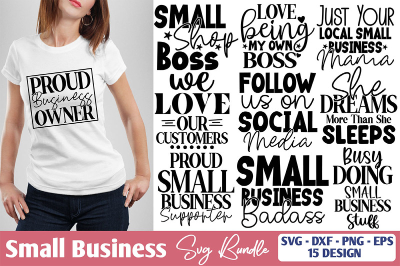 Small Business Svg Bundle By Graphics Forest 