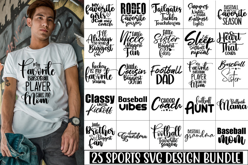 Sports SVG Bundle By orpitabd | TheHungryJPEG