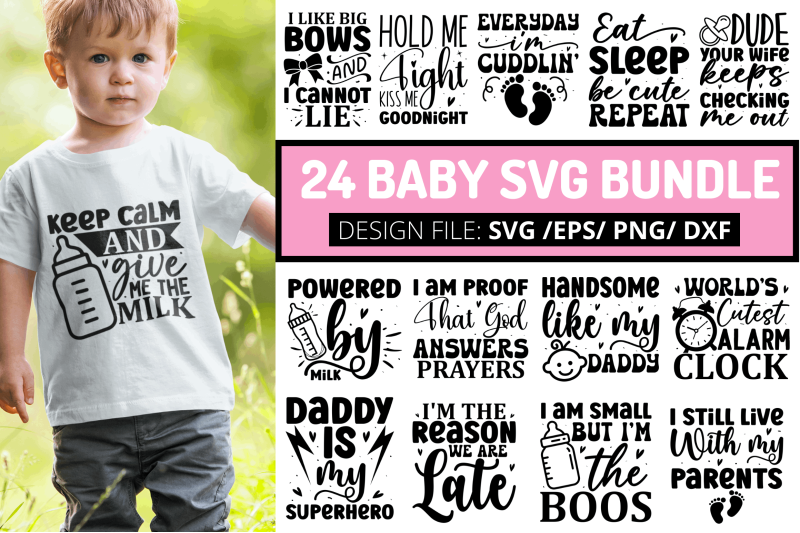 Baby SVG Bundle By Regulrcrative | TheHungryJPEG