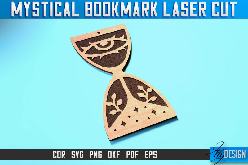 Mystical Bookmark Laser Cut SVG | Mystical Design | CNC Files By Fly ...