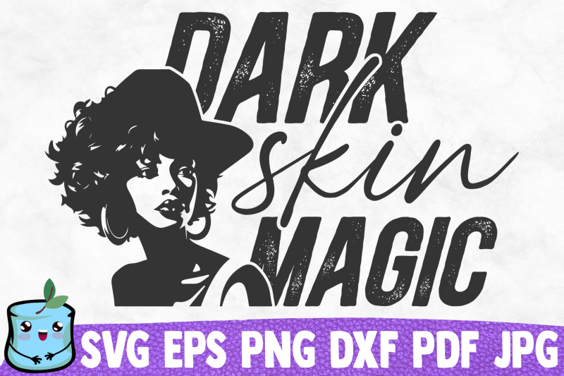 Dark Skin Magic By MintyMarshmallows | TheHungryJPEG