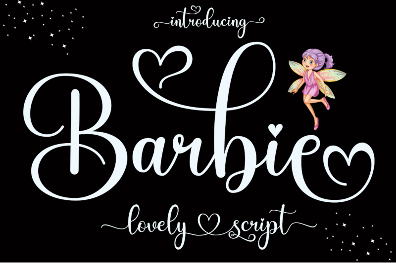 Barbie Script By Madjack Studio | TheHungryJPEG