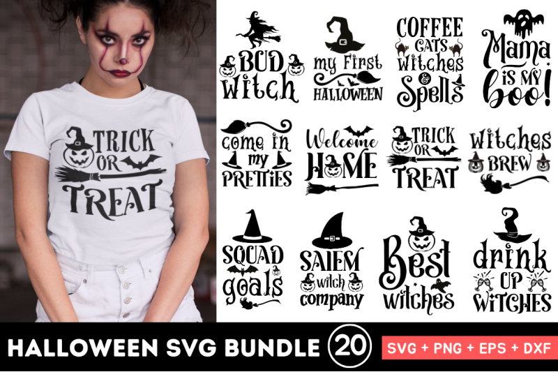 Halloween SVG Bundle By Regulrcrative | TheHungryJPEG