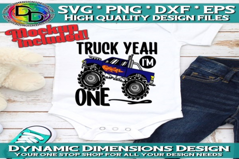 Truck yeah svg, Birthday Boy, year old, Third Birthday, Monster Truck ...