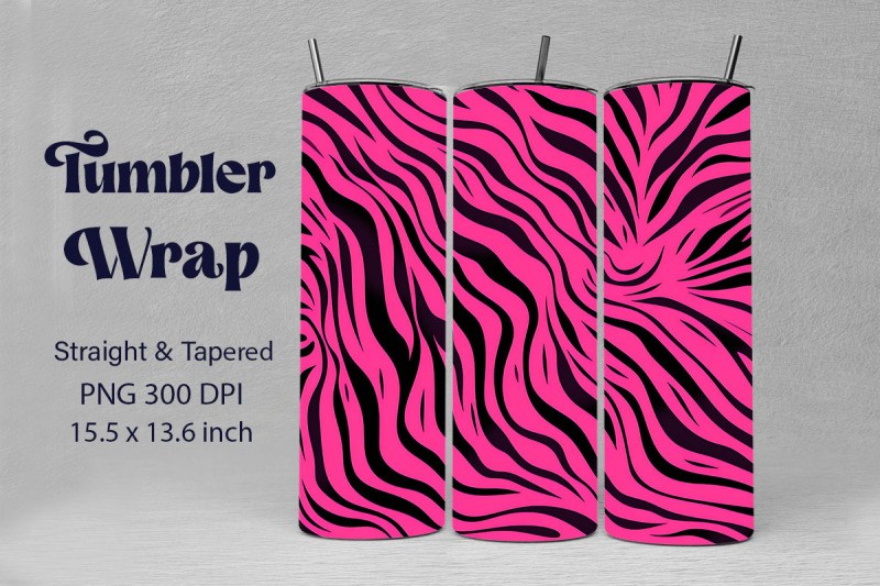 Zebra Skin In Pink Backgrounds By Mulew Art | TheHungryJPEG