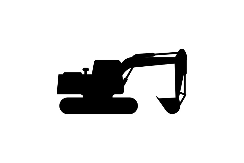 Excavator icon By Marco Livolsi | TheHungryJPEG