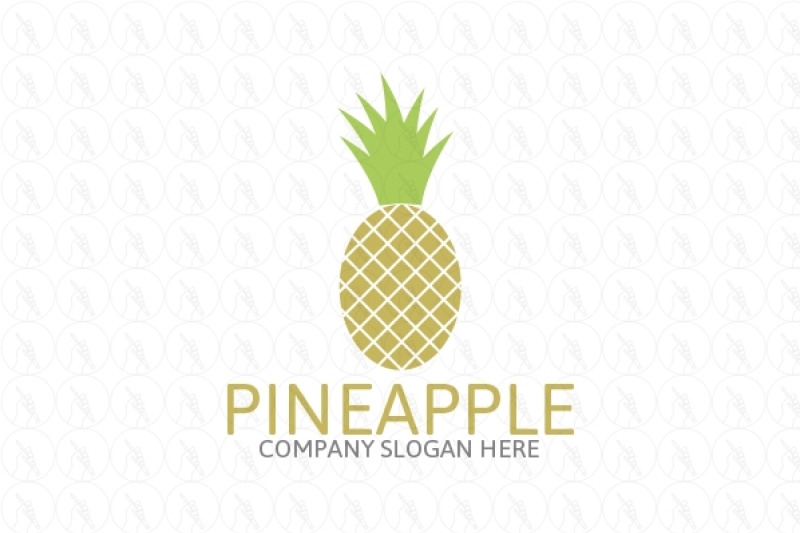 Pineapple Logo By Studiographi Thehungryjpeg Com