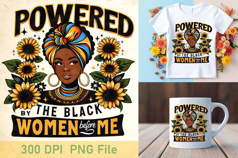 Empowered Women Black History By JobeAub | TheHungryJPEG