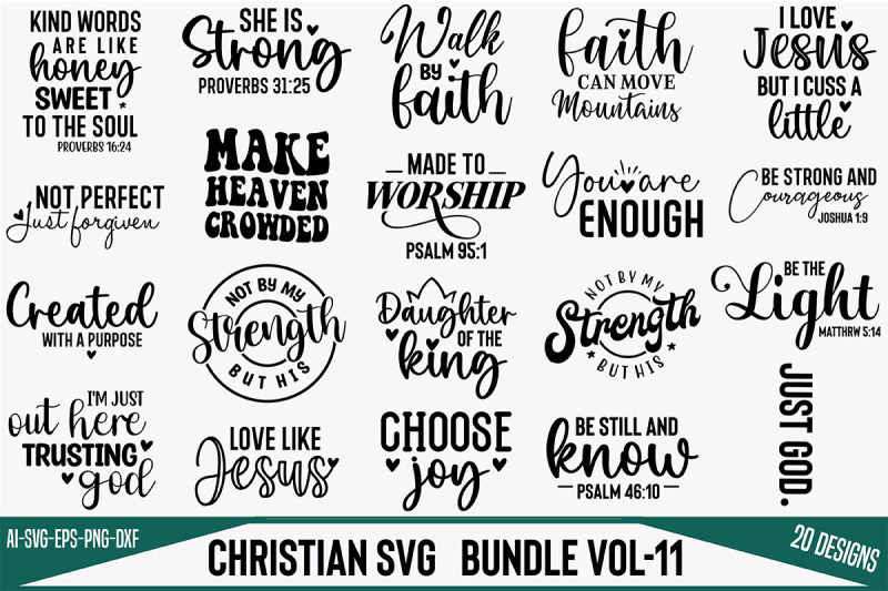 Christian SVG Bundle By creativemim | TheHungryJPEG