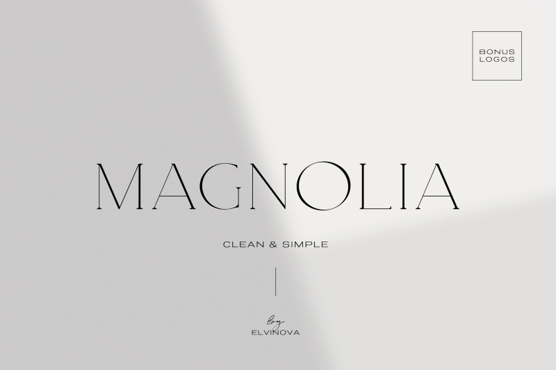 Magnolia Serif By ElviNova | TheHungryJPEG