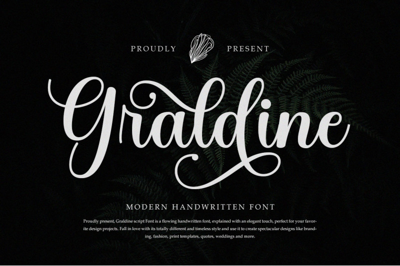 Graldine Script By Dora Typefoundry | TheHungryJPEG