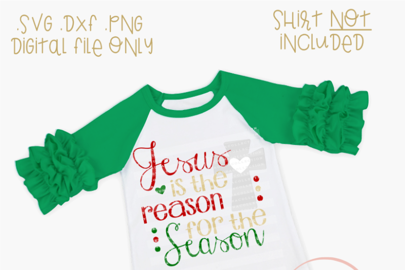 Christmas Svg File Jesus Is The Reason For The Season Svg Christmas Svg Winter Svg Holiday Svg Religious Svg By The Laguna Collection Thehungryjpeg Com