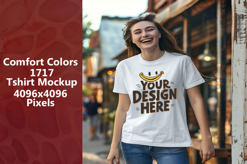 Comfort Colors 1717 Mockup Vol 65 By srbesu | TheHungryJPEG