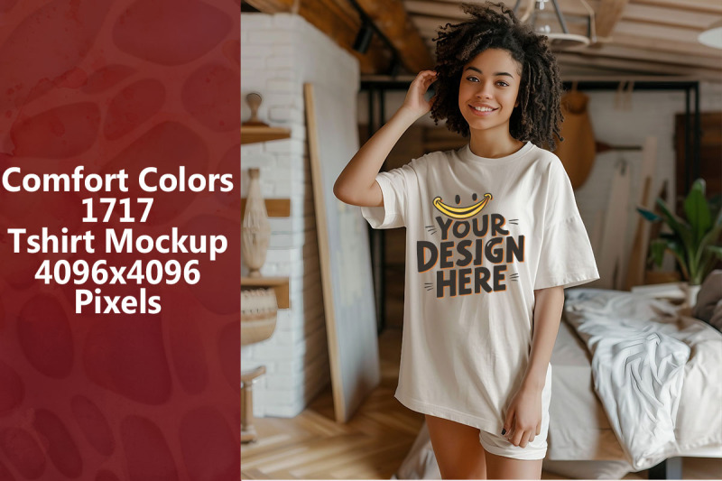 Comfort Colors 1717 Mockup Vol 202 By srbesu | TheHungryJPEG