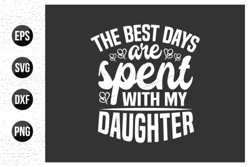 Fathers Day 2024 Typographic T Shirt Design By Uniquesvg99 