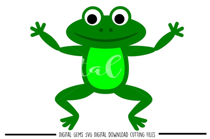 Download Frog SVG / DXF / EPS / PNG Files By Digital Gems ...