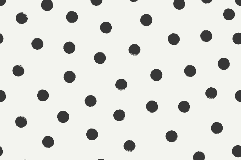 Ink polka dot pattern By Krolja | TheHungryJPEG