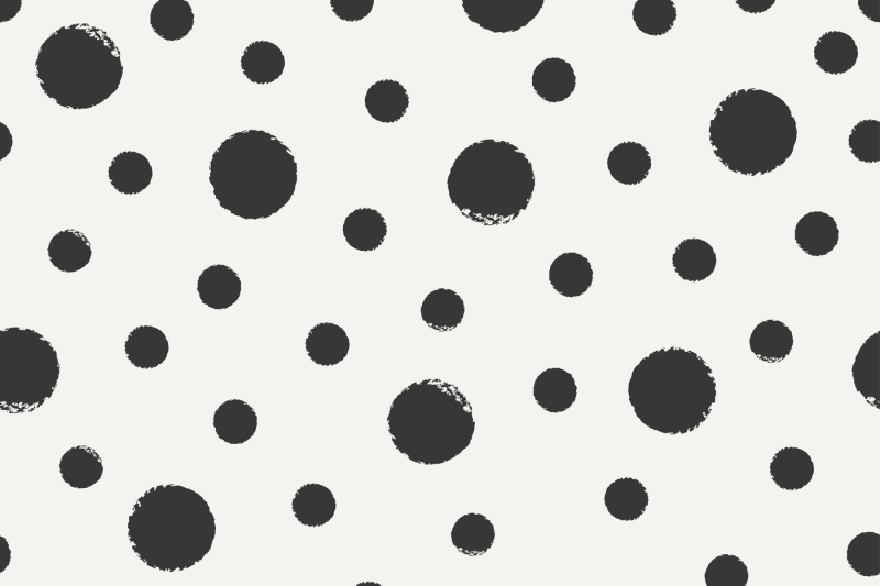 Ink polka dot pattern By Krolja | TheHungryJPEG