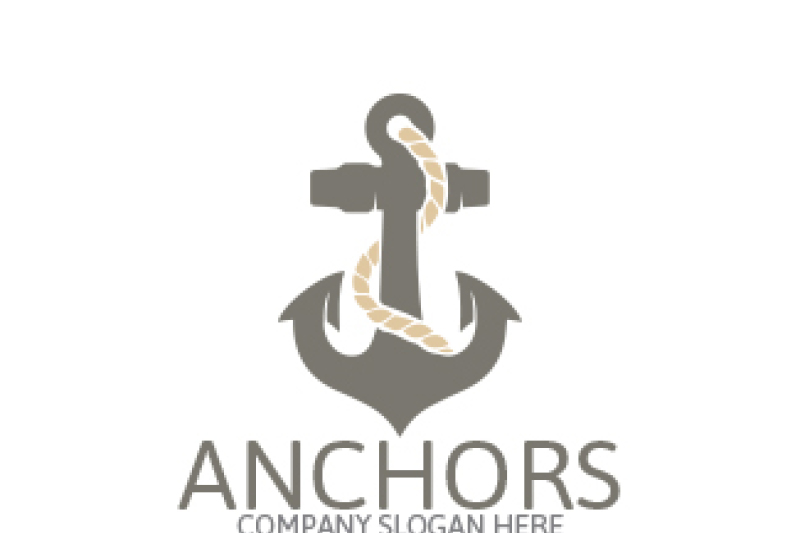 Anchor Logo By StudioGraphi | TheHungryJPEG