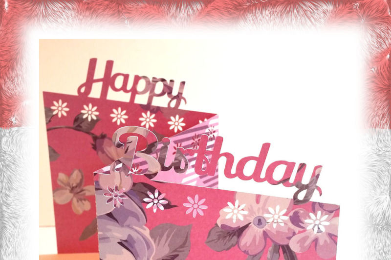 Birthday card cutting file Happy Birthday in Jpg Png SVG ...