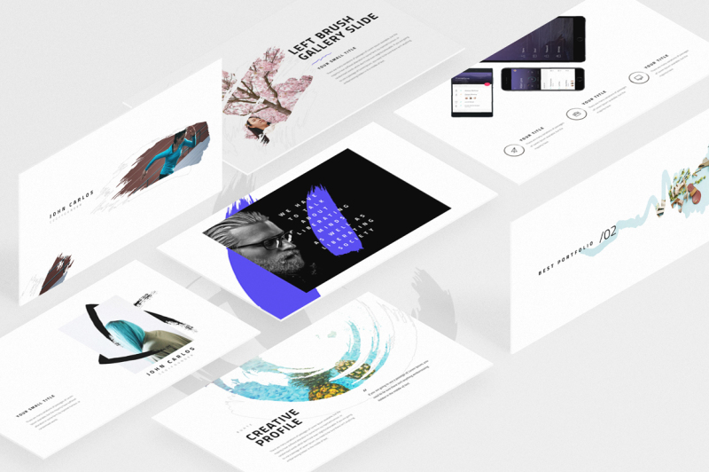 BURTE-Powerpoint Template By Dublin_Design | TheHungryJPEG