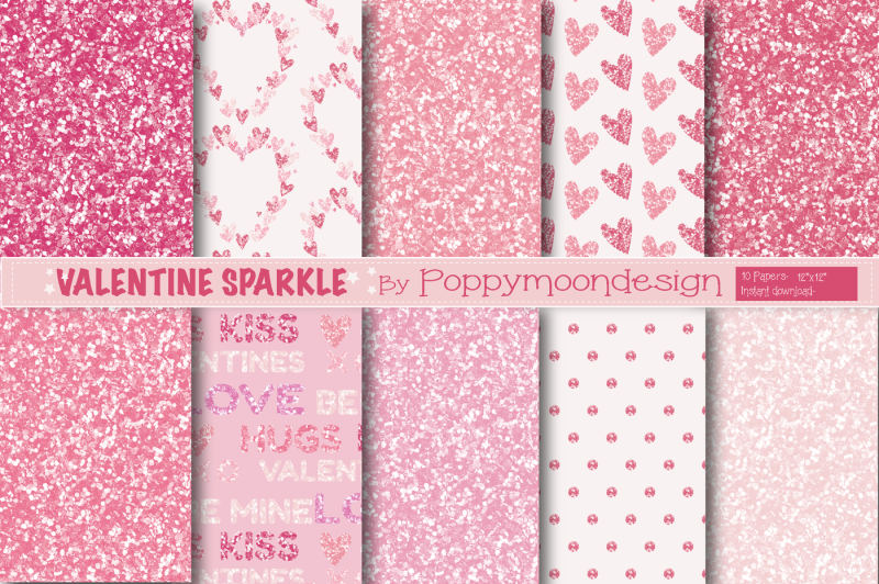 Download Free Valentine Sparkles Crafter File