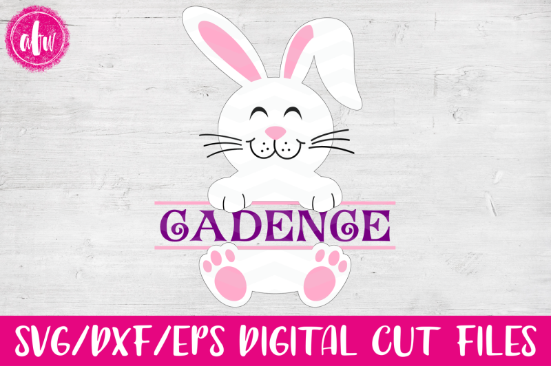 Download Free Split Easter Bunny - SVG, DXF, EPS Cut Files Crafter File - Hello Kitty SVG Free Download