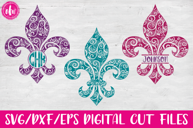 Download Free Swirl Fleur De Lis Set Svg Dxf Eps Cut Files Crafter File Free Svg Files For Cricut Silhouette And Brother Scan N Cut