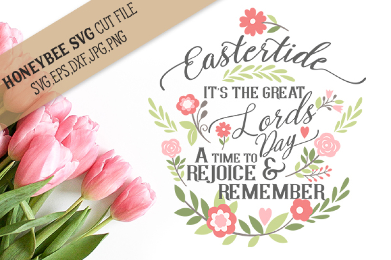 Download Free Eastertide The Great Lords Day Cut File Crafter File