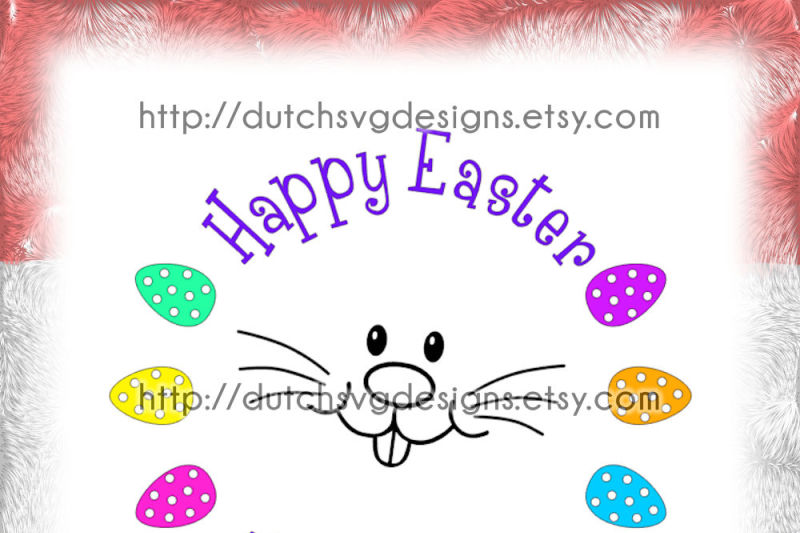 Easter Cricut Happy Easter SVG Easter Clipart Easter Vector Easter Bunny svg eps dxf png jpeg N1 Easter Cut File