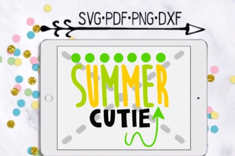 Summer Cutie Cut Design By Munchkincutdesigns Thehungryjpeg Com