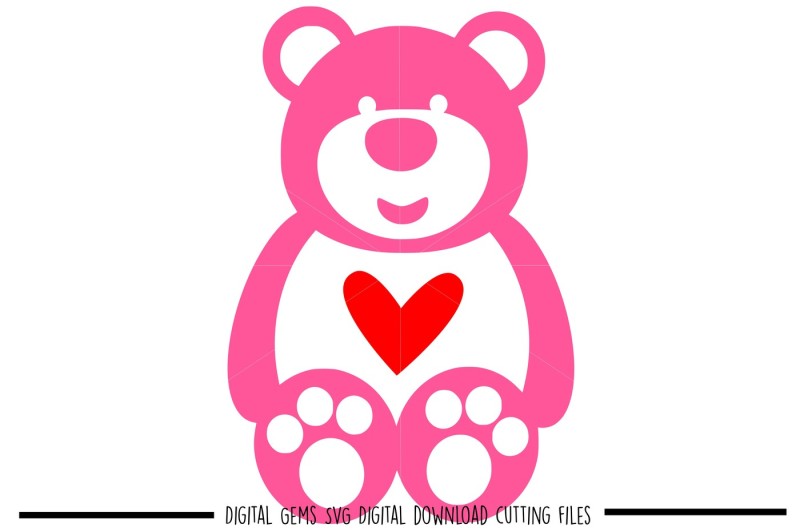 Download Free Teddy Bear Svg Dxf Eps Png Files Vector Svg Free Svg File Free Love Cut File