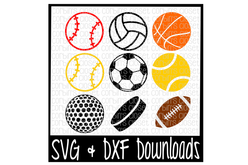 Download Free Free Sports Balls Svg Cut File Crafter File PSD Mockup Template