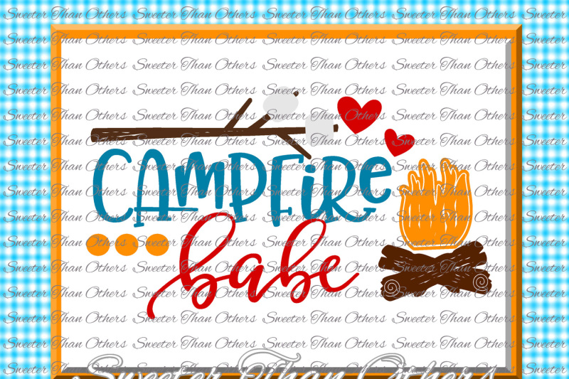 Download Free Campfire Babe Svg Vector Camping Svg Campfire Babe ...