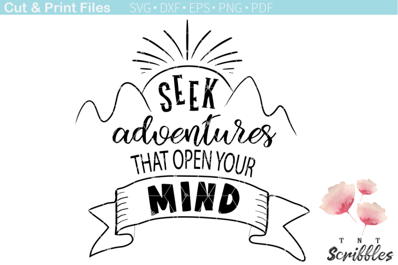 Download Free Seek Adventures That Open Your Mind Cutting File Crafter File