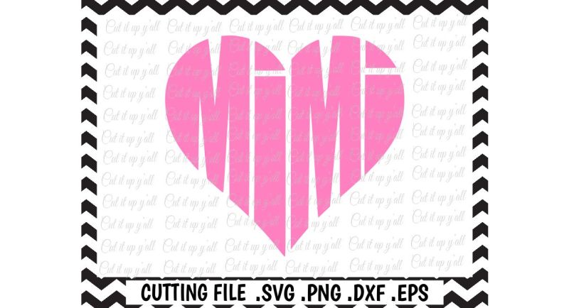Free Mimi Heart Cutting Files For Cameo Cricut More Crafter File Free Svg Diy Projects Using Your Cricut Explore Silhouette